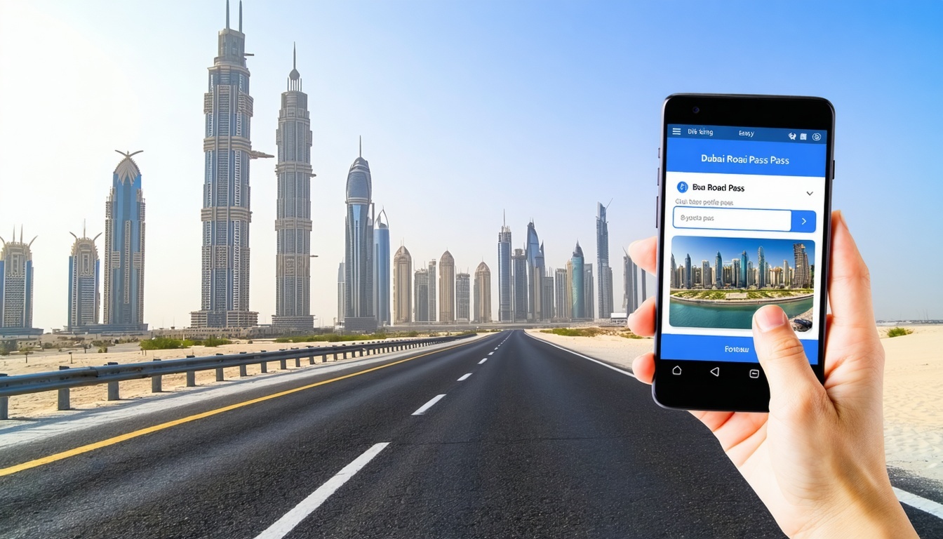Easy mobile booking for Dubai Road Pass